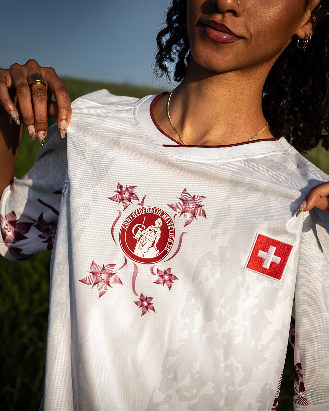 Maillot Suisse - Extérieur Blanc