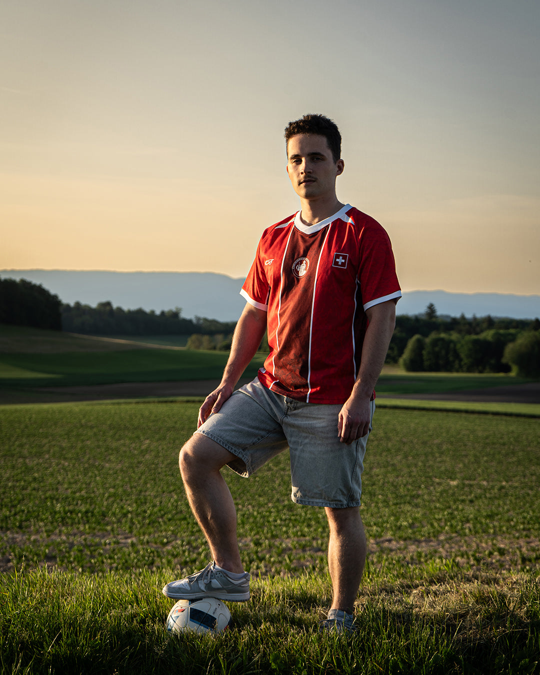 Maillot Suisse - Classique Rouge