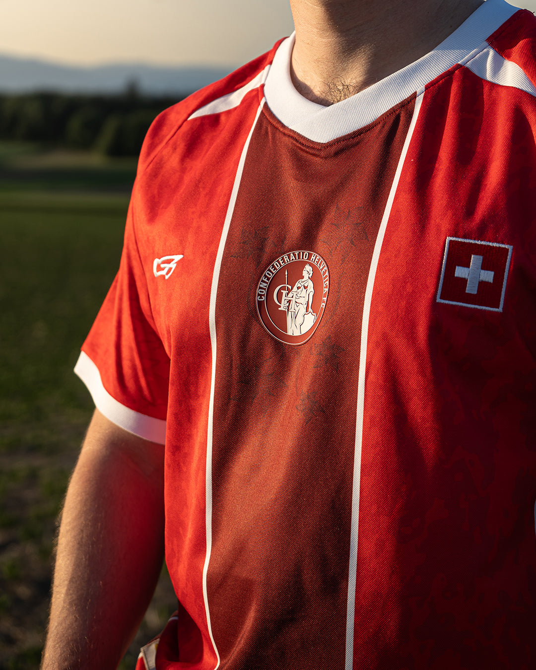 Maillot Suisse - Classique Rouge